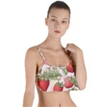 Strawberry Fruit Layered Top Bikini Top 