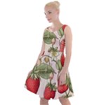 Strawberry Fruit Knee Length Skater Dress