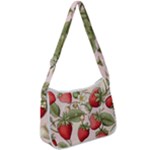 Strawberry Fruit Zip Up Shoulder Bag
