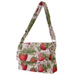 Strawberry Fruit Full Print Messenger Bag (L)