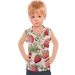 Strawberry Fruit Kids  Sport Tank Top