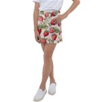 Strawberry Fruit Kids  Tennis Skirt