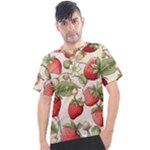 Strawberry Fruit Men s Sport Top