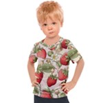 Strawberry Fruit Kids  Sports T-Shirt