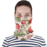 Strawberry Fruit Face Seamless Bandana (Adult)