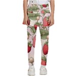 Strawberry Fruit Kids  Skirted Pants