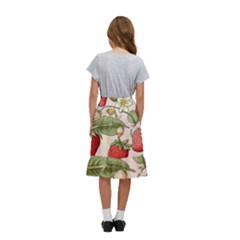Kids  Ruffle Flared Wrap Midi Skirt 