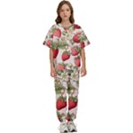 Strawberry Fruit Kids  T-Shirt and Pants Sports Set