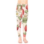 Strawberry Fruit Kids  Classic Winter Leggings
