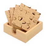 Strawberry Fruit Bamboo Coaster Set