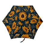 Flower Pattern Spring Mini Folding Umbrellas