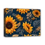Flower Pattern Spring Deluxe Canvas 16  x 12  (Stretched) 