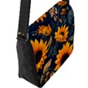 Flap Closure Messenger Bag (L) 