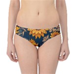 Flower Pattern Spring Hipster Bikini Bottoms