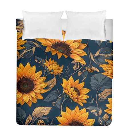 Flower Pattern Spring Duvet Cover Double Side (Full/ Double Size) from ArtsNow.com