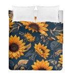 Flower Pattern Spring Duvet Cover Double Side (Full/ Double Size)