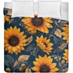 Flower Pattern Spring Duvet Cover Double Side (King Size)