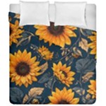 Flower Pattern Spring Duvet Cover Double Side (California King Size)