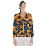 Flower Pattern Spring Women s Windbreaker