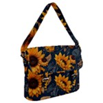 Flower Pattern Spring Buckle Messenger Bag