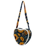 Flower Pattern Spring Heart Shoulder Bag