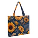 Zipper Medium Tote Bag Front