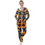 Flower Pattern Spring Women s Tracksuit