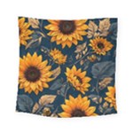 Flower Pattern Spring Square Tapestry (Small)