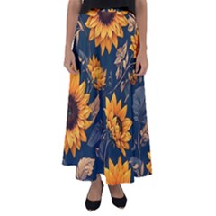 Flared Maxi Skirt 