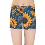 Flower Pattern Spring Kids  Sports Shorts