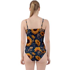 Cut Out Top Tankini Set 