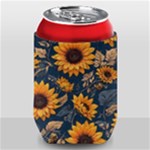 Flower Pattern Spring Can Holder