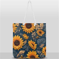 Full Print Rope Handle Tote (Large) 