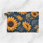 Flower Pattern Spring Canvas Cosmetic Bag (Large)