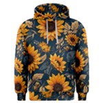 Flower Pattern Spring Men s Overhead Hoodie