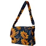 Flower Pattern Spring Full Print Messenger Bag (S)
