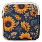Flower Pattern Spring Mini Square Pouch