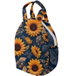 Flower Pattern Spring Travel Backpack
