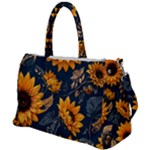Flower Pattern Spring Duffel Travel Bag