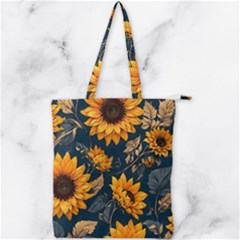 Double Zip Up Tote Bag 