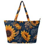 Flower Pattern Spring Full Print Shoulder Bag