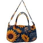 Flower Pattern Spring Removable Strap Handbag