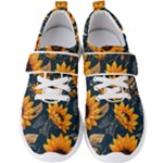 Flower Pattern Spring Men s Velcro Strap Shoes