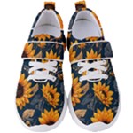 Flower Pattern Spring Women s Velcro Strap Shoes