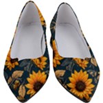 Flower Pattern Spring Women s Block Heels 