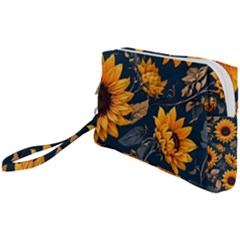 Flower Pattern Spring Wristlet Pouch Bag (Small) from ArtsNow.com