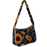Flower Pattern Spring Zip Up Shoulder Bag