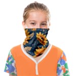 Flower Pattern Spring Face Covering Bandana (Kids)