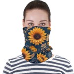 Flower Pattern Spring Face Seamless Bandana (Adult)