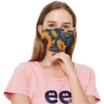 Flower Pattern Spring Fitted Cloth Face Mask (Adult)